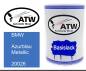 Preview: BMW, Azurblau Metallic, 20026: 500ml Lackdose, von ATW Autoteile West.